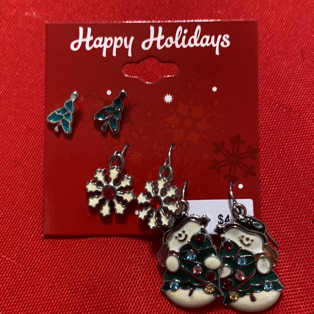 Christmas Earrings - Picture 4 of 6
